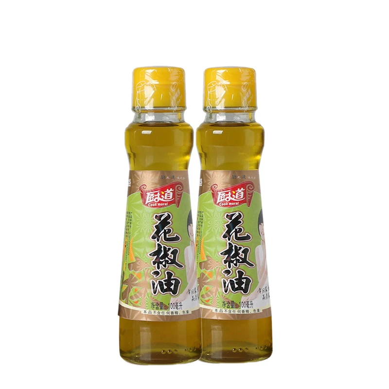 Cook moral/厨道纯正花椒油100ML*2瓶装 调味凉拌浓郁