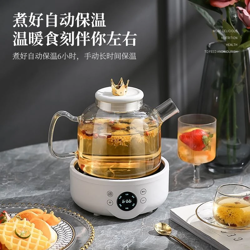 小型家用多功能煮茶器电热煮茶壶全自动全玻璃室大容量保温加厚