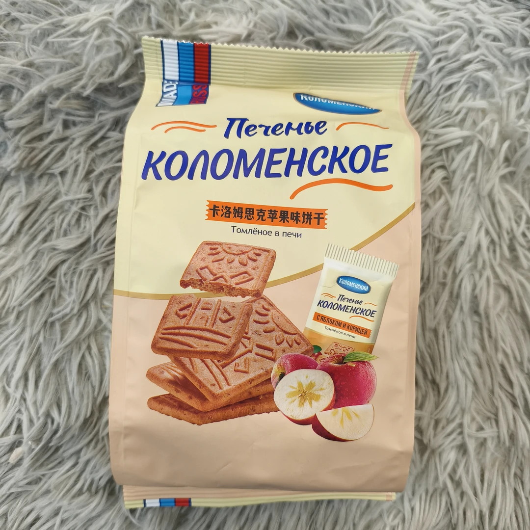俄罗斯进口阿孔特牌卡洛姆思克苹果味饼干