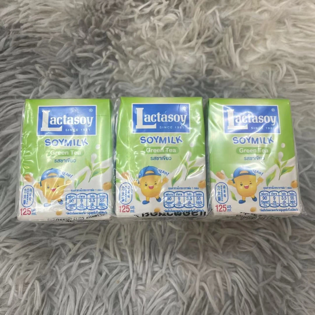 泰国进口力大狮绿茶味豆奶