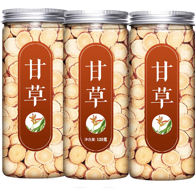 正品甘草切片泡水泡茶叶包野生宁夏散装可配胖大海干净食用