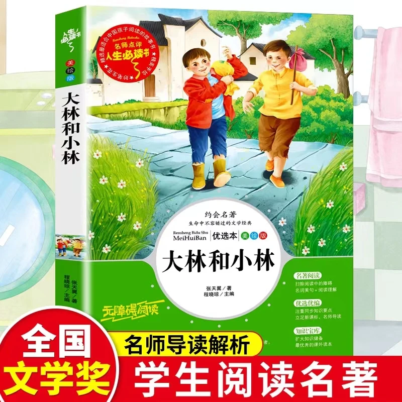 正版书 大林和小林 三年级四年级必读书 课外故事书