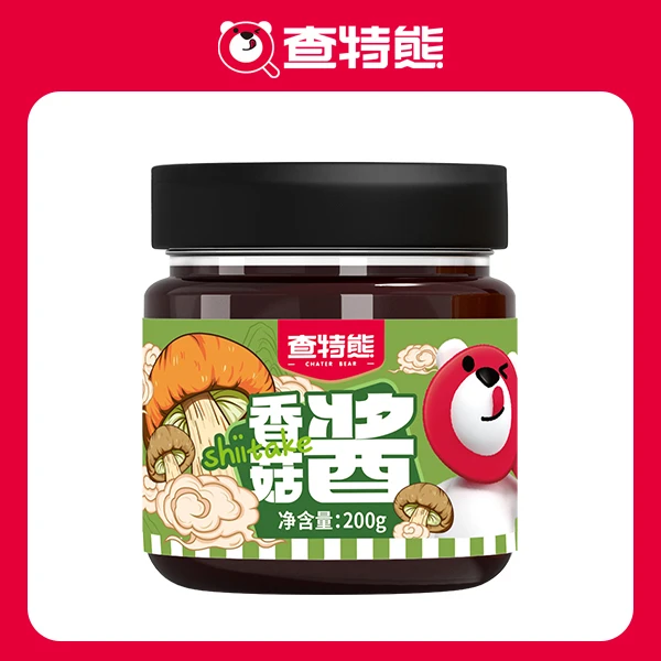 查特熊香菇酱200g