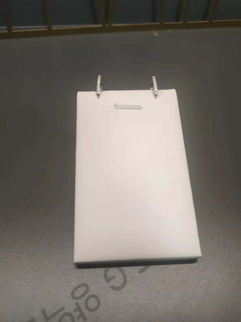 带包装【樱桃珠宝】 几何方形耳扣.K