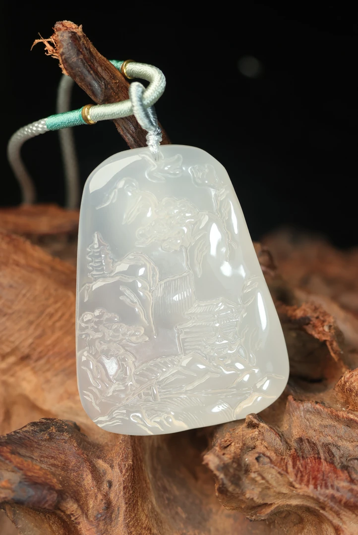 矿玉行-玛瑙山水牌-YS51-新人福利-模板