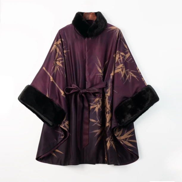 XuanGeMoXiang/轩阁墨香【望舒】新中式手工高定大衣 MX88806