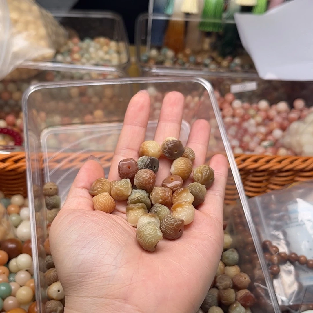 【闪购商品】菩提根根雕12mm/10颗