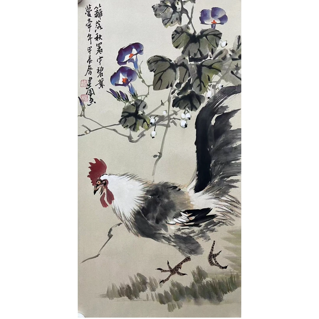 施老师写意花鸟国画作品