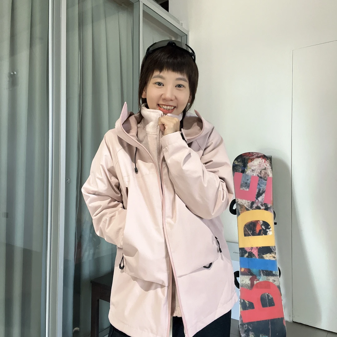 【Teflon·加绒可拆卸】情侣防水防风秋冬连帽压胶冲锋夹克三合一