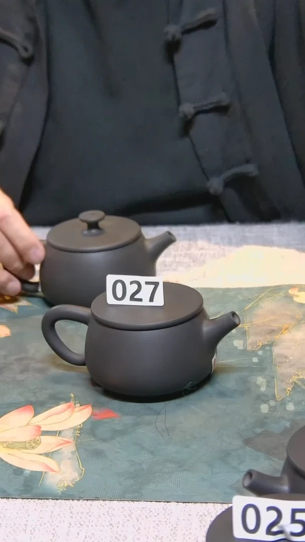 【闪购商品】壶壶黑素汉瓦微瑕027