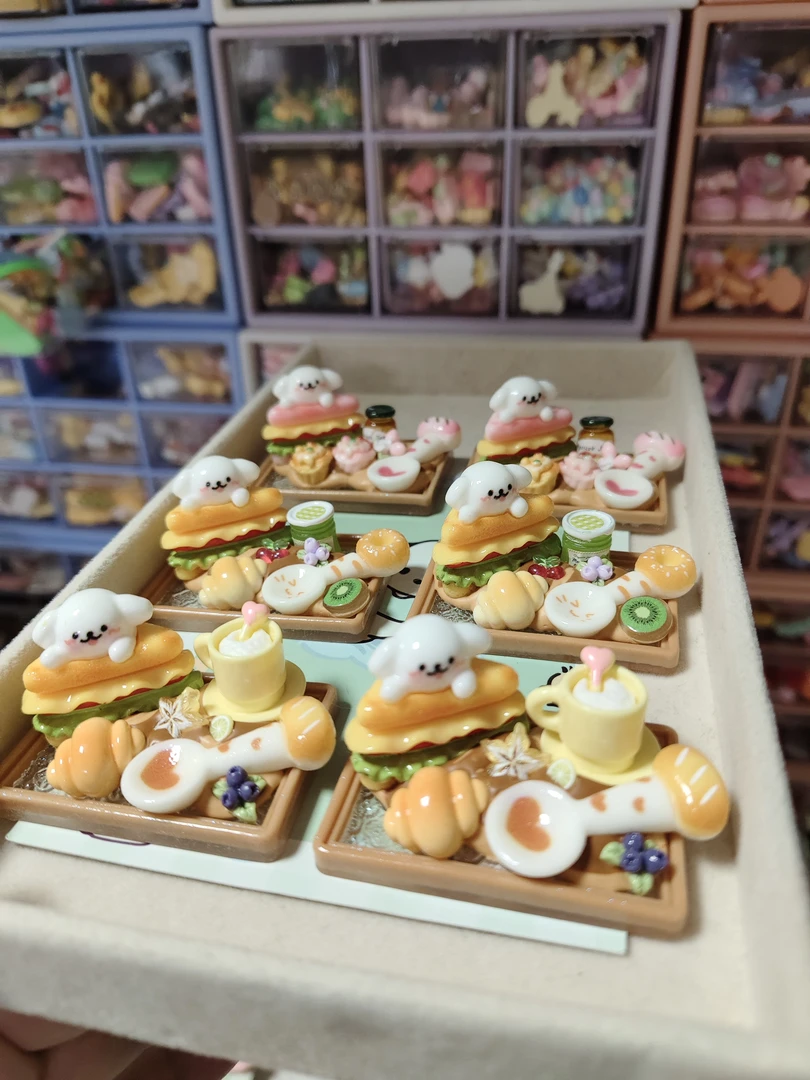 手工饰品直播自选奶油胶diy连麦扣字选款