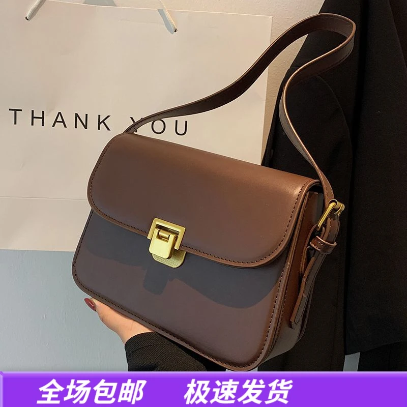 Viney真皮包包女斜挎包2025款单肩包小方包生日礼物送女友送老婆