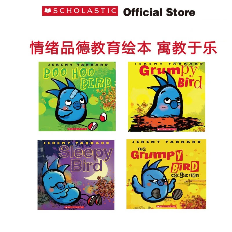 【学乐官方】愤怒的小鸟儿童出版社情绪控制绘本图画书英文原版读物