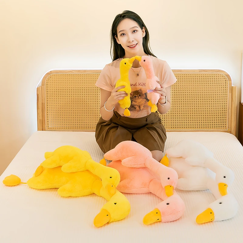尖叫鸭整蛊搞笑怪叫发声解压发泄鸭子公仔毛绒玩具儿童女生日礼物