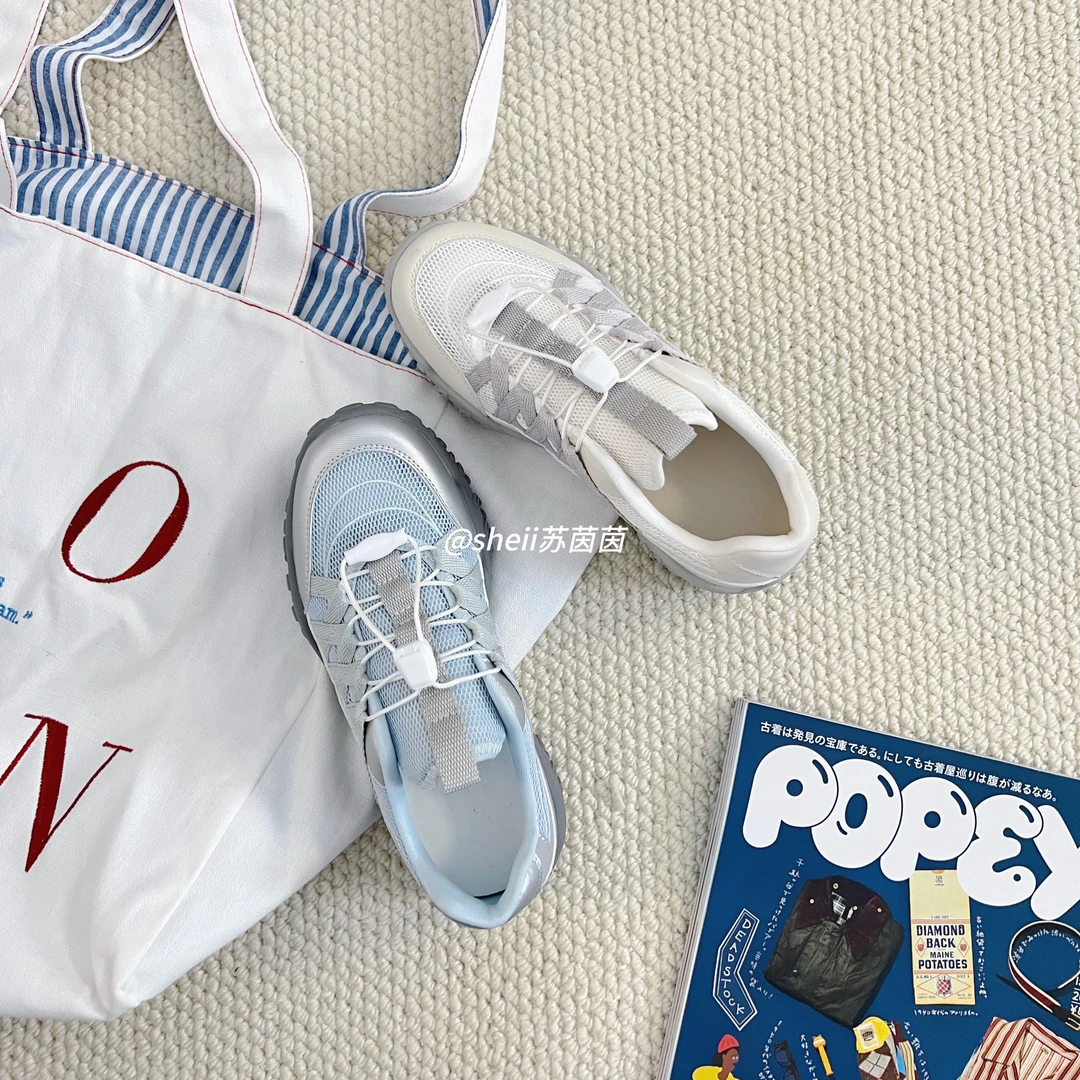 【入冬福利】机能芭蕾~网面透气厚底休闲鞋女老爹鞋Z4218016