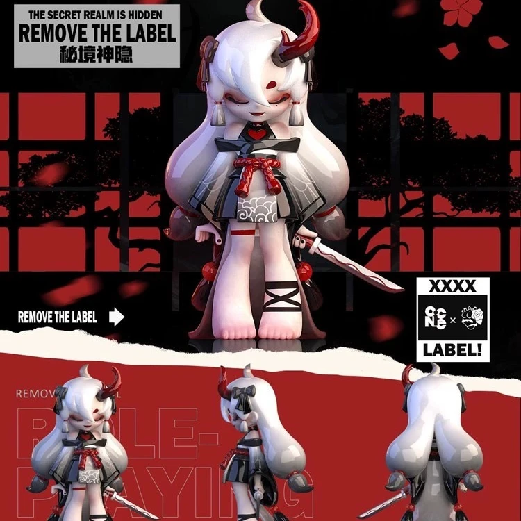 【波比拆盒】正版病娇少女二代撕掉标签系列潮玩盲盒手办摆件礼物