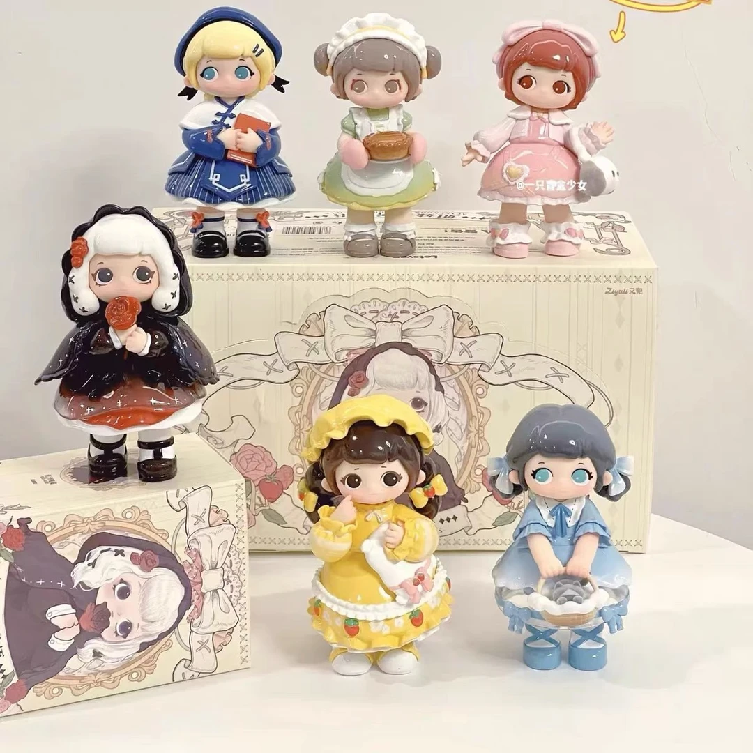 【拆盒】正版又梨一代姐妹茶花物语系列潮玩盲盒手办摆件可爱