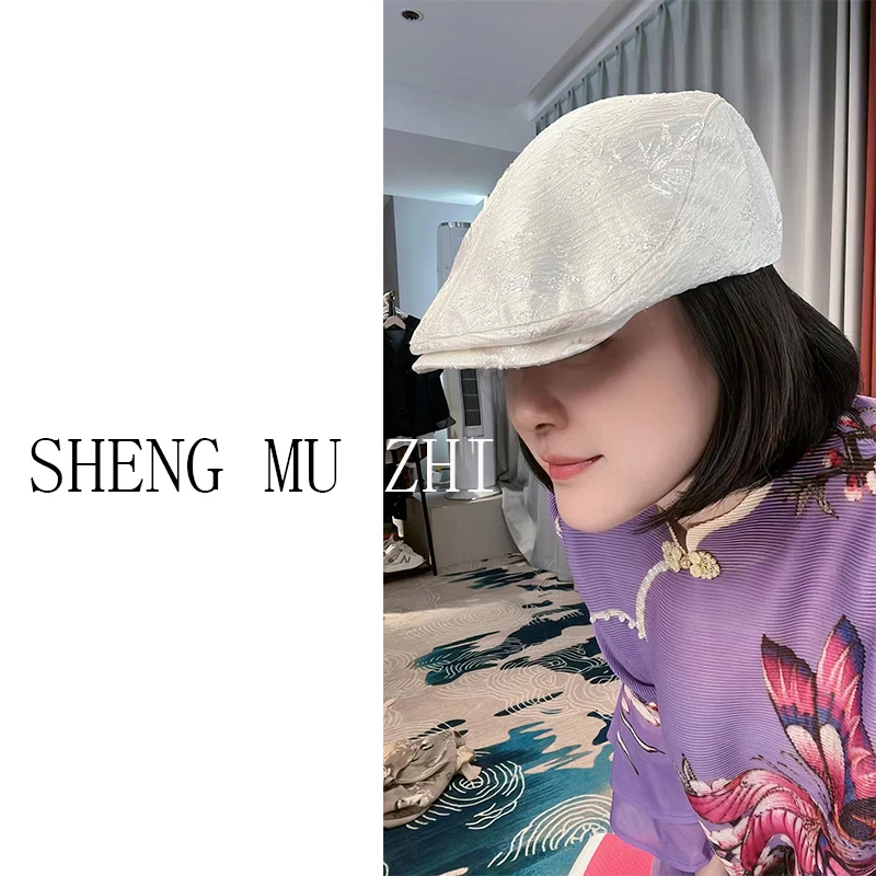 H【前进帽】苼木之-国风休闲女帽QJ09