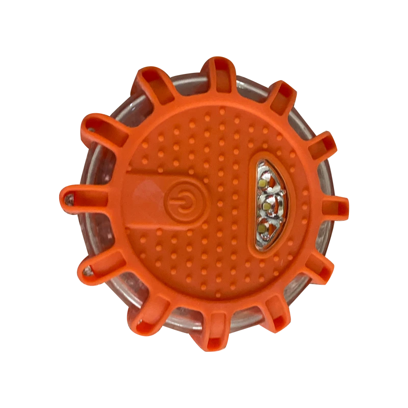 LED新款便携式交通安全警示灯爆闪路障灯频闪路障磁吸工作灯小型