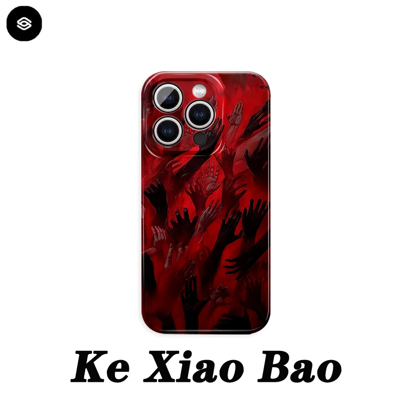 艺术摇滚与救赎适用苹果16promax小众15创意14/13/12菲林液态软壳