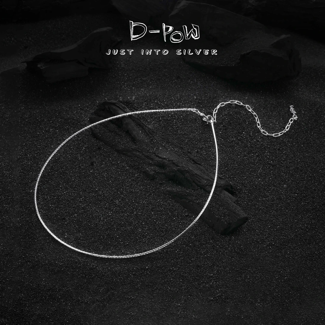 灯小炮 链子925银 【Lubi Bear】甜甜的添添圈人间小流星项圈（7728）