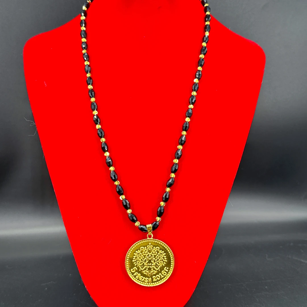 铜合金项链 #000291 Nipal 素款时尚精美简约叠戴