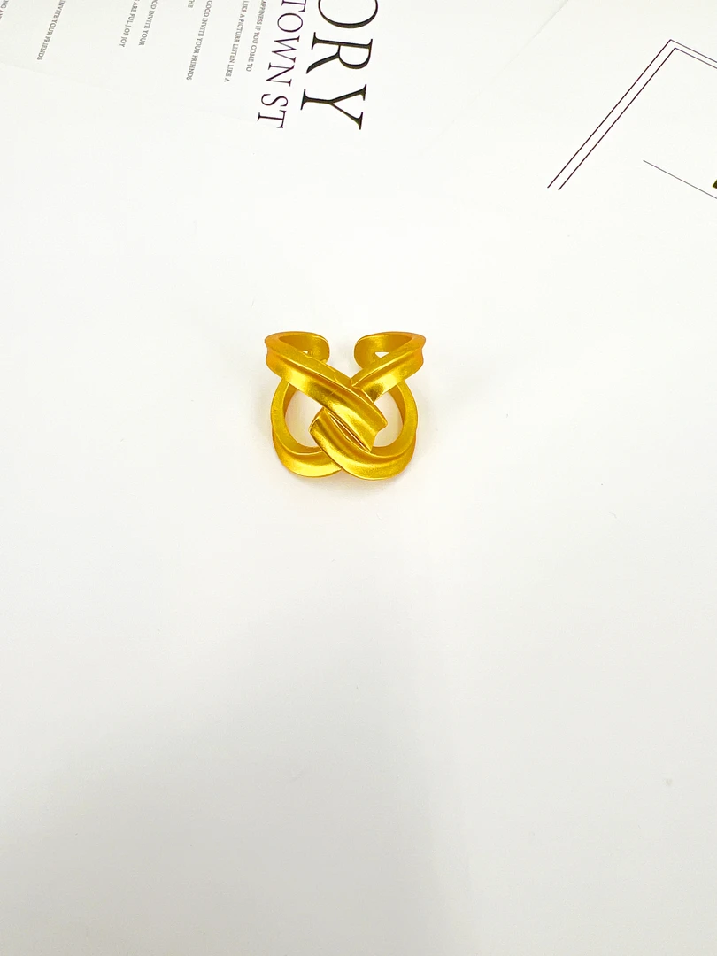 铜合金戒指 #000087 Nipal 素款时尚精美百搭简约