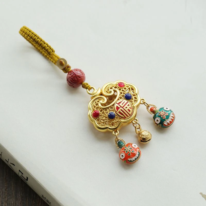 【当地直发】挂件 莲花/吞吞兽手机链可爱精致钥匙扣
