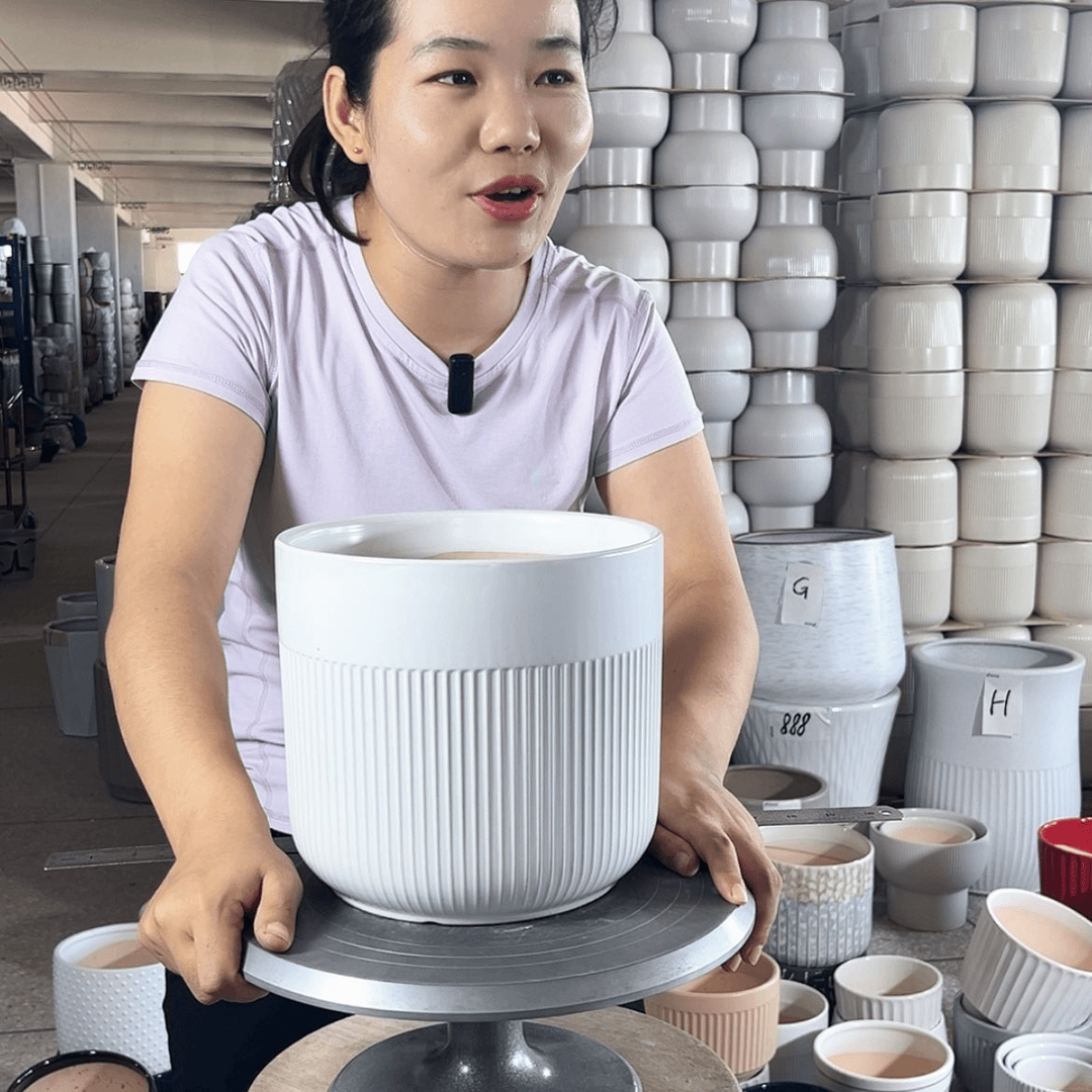 【闪购商品】陶瓷20CM以下亚白20-20