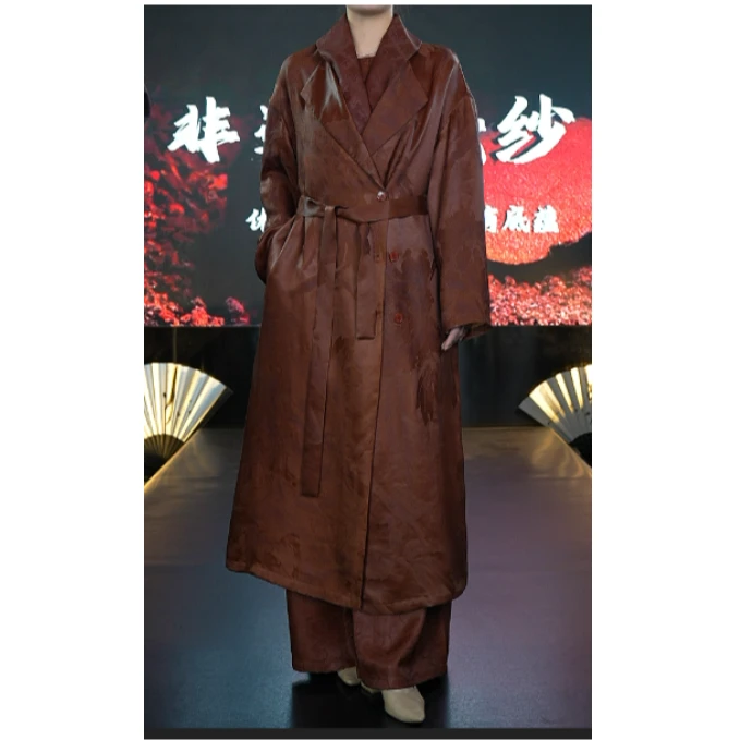 【万象有衣】原创设计师款风衣-7243