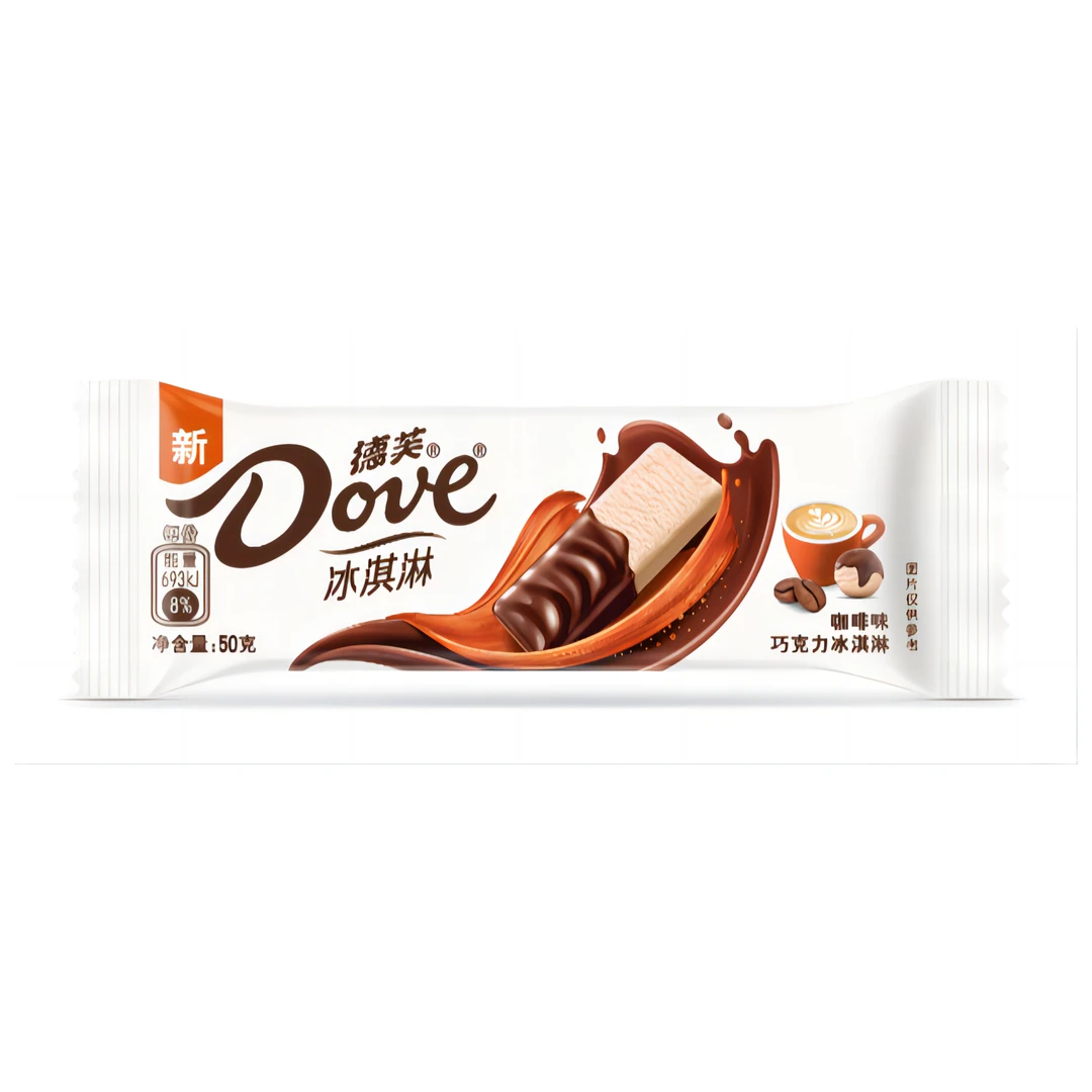 德芙咖啡味巧克力冰淇淋