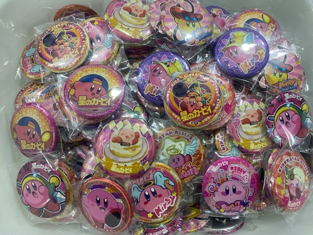 卡尔森星之卡比吧唧 卡片 一单5个不重复！