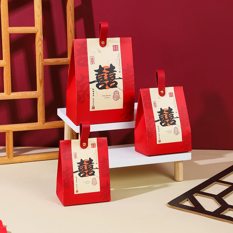 满月之喜糖盒子新款宝宝礼盒糖果包装盒空盒结婚伴手礼盒喜糖盒