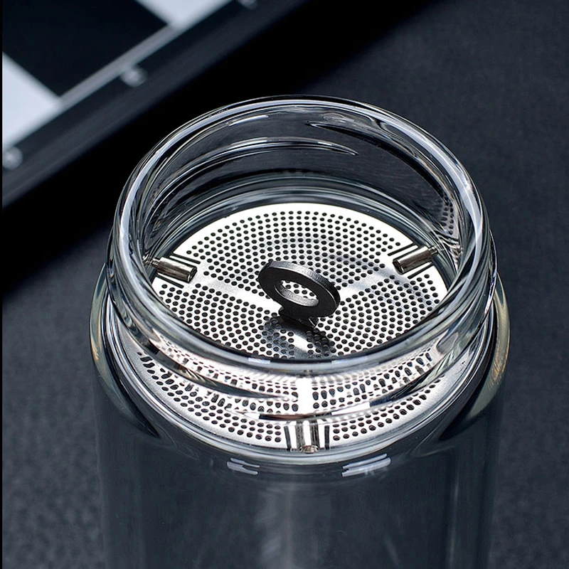 玻璃杯思宝茶隔配件茶漏水晶之梦山水之音墨晶善若水米吧过滤网
