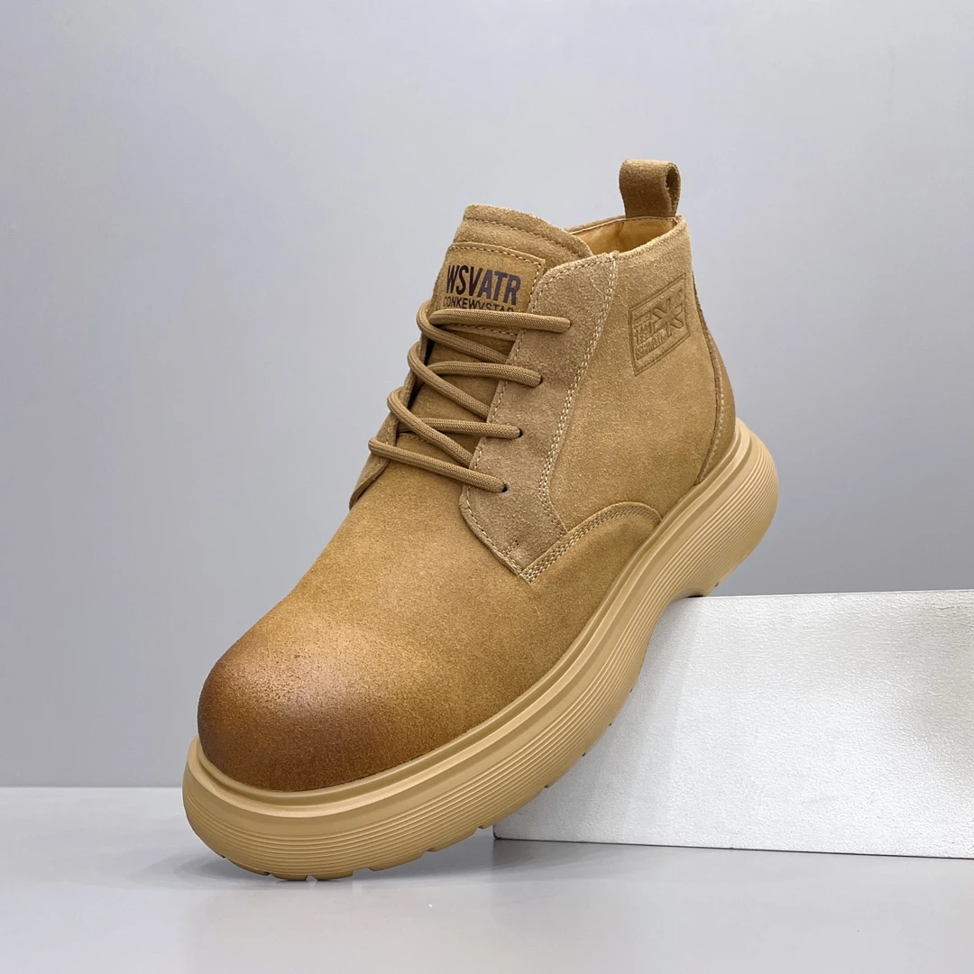 dannadiou/丹纳帝欧新款款男士真皮鞋子休闲男鞋高帮时尚百搭潮鞋