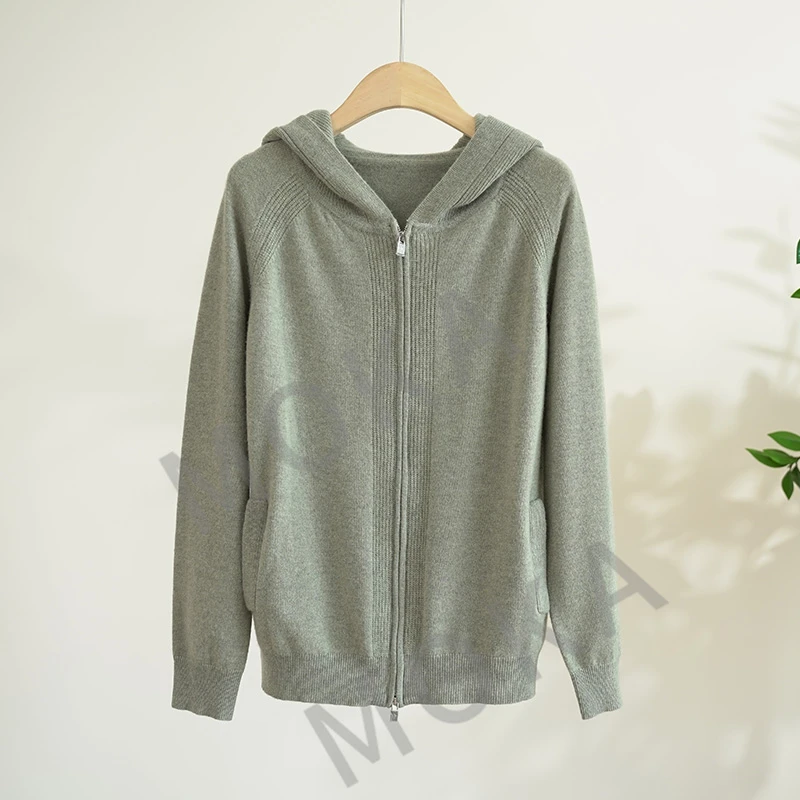 2024新款LP拉链帽衫女士外套（241437）2353