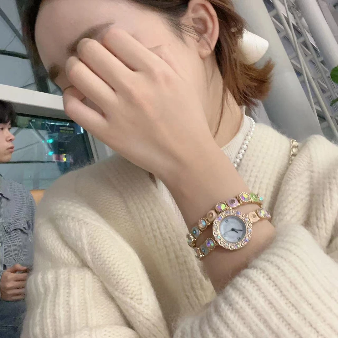 【YFONI】小众手工手表套装~手表+手链