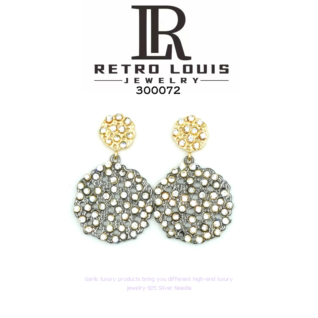 铜合金耳饰 RETRO LOUIS 耳饰~300072 X