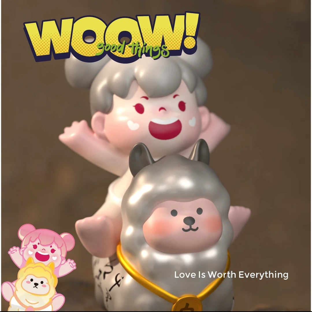 【Woow哇嗷小玩伴的欢乐出游系列】阿嫲家正版盲盒手办可爱礼品礼物