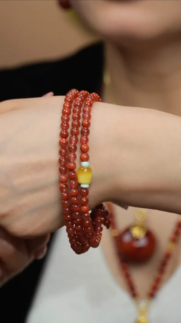 【闪购商品】南红玛瑙手串未镶嵌X-28