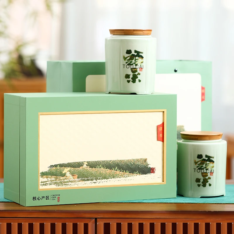 茶叶2023新茶明前一级龙井绿茶高端礼盒 送礼送长辈礼盒装250g