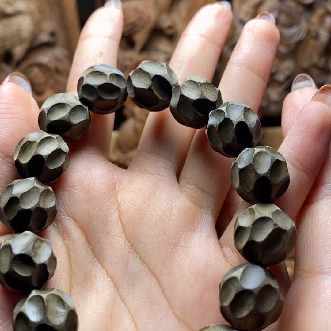 檀香木手串/手链X*妞手串摆件