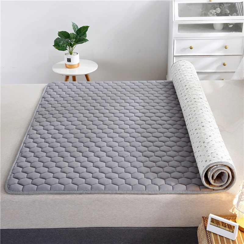 四季垫子床垫软垫家用薄款铺床的褥子垫被可折叠单人防滑夏季加厚