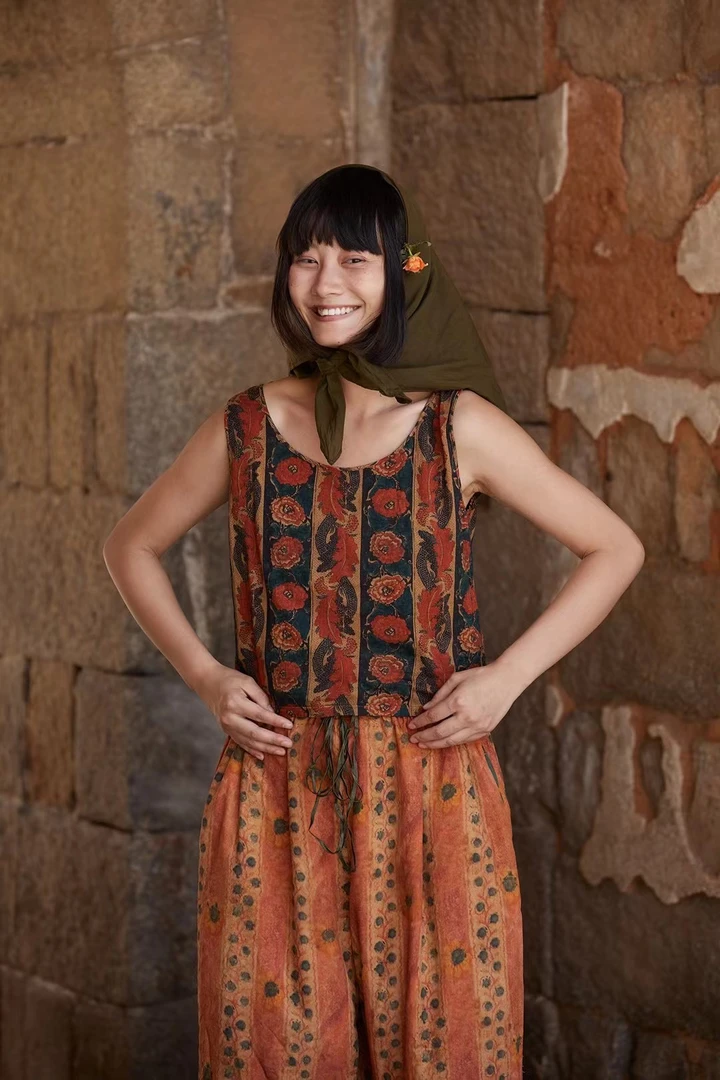 左岸迷香原机针织背心Z24SS4023