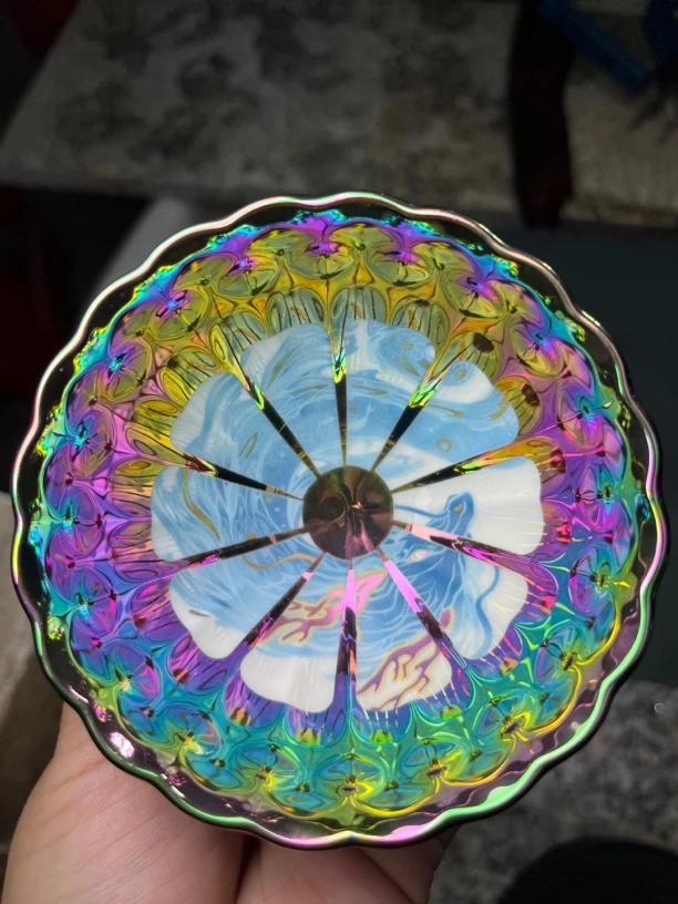 【闪购商品】七彩神龙陶瓷水杯品茗茶具茶器茶杯主人杯家用