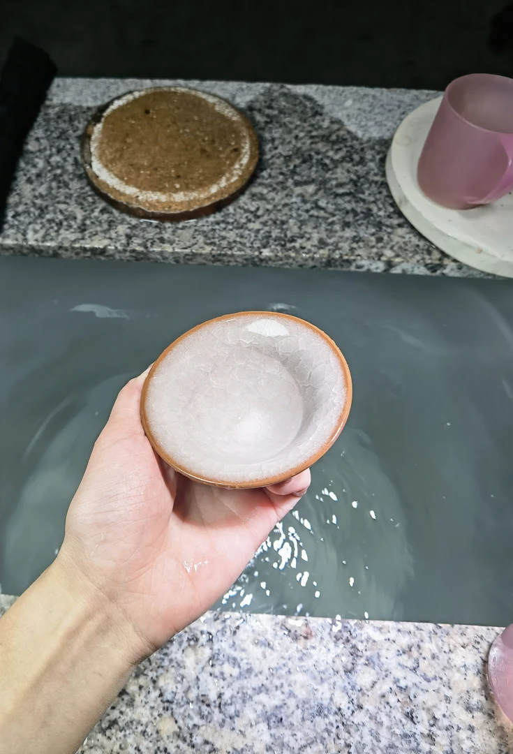 【闪购商品】双色缤纷1陶瓷水杯品茗杯茶具茶杯主人杯家用手工盏杯