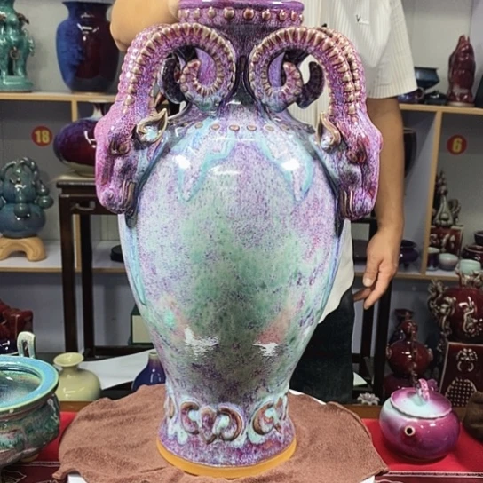 盘中国钧瓷精品精品