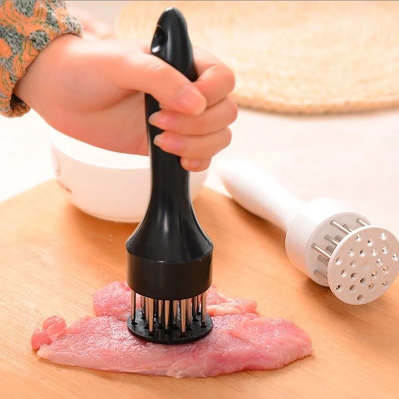 炸扣肉的工具全套商用牛排针松肉器打孔牛扒家用叉排肉针肉叉敲打