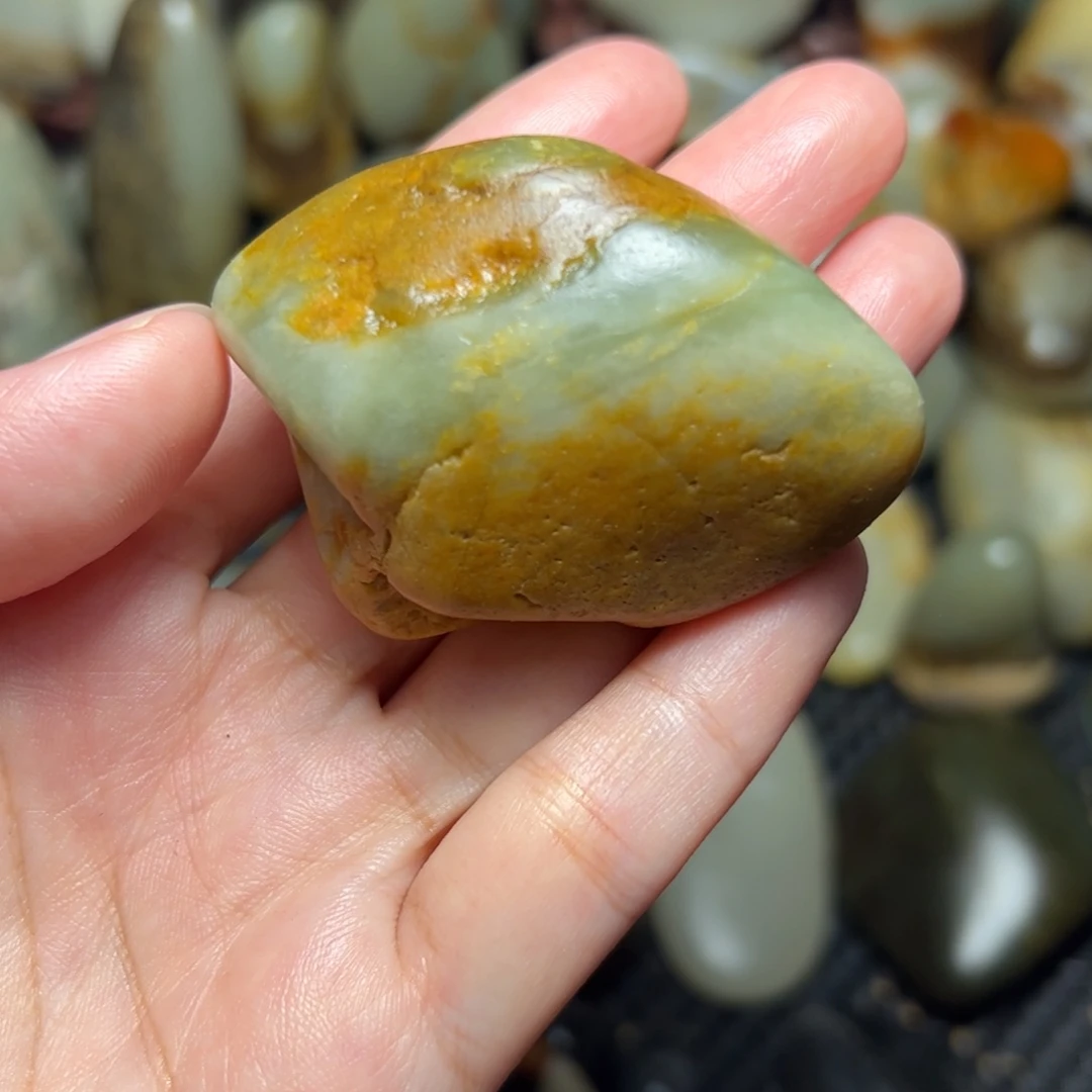 和田玉（青玉）B14未镶嵌