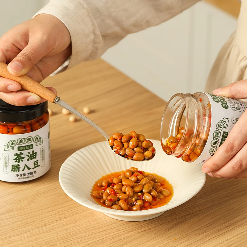 茶油香辣腊八豆280克 即食微辣软糯爽口湖南下饭菜老坛手工制作